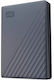 Western Digital My Passport USB 3.0 / USB-C Εξωτερικός HDD 6TB 2.5" Μαύρο