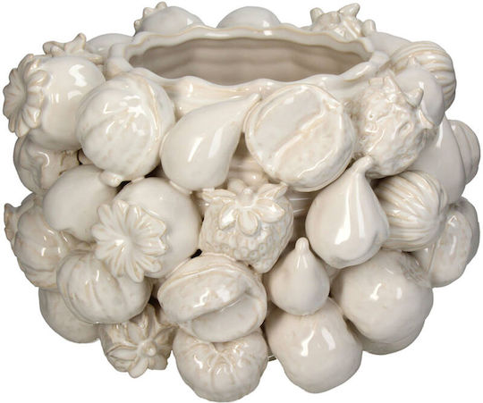 Kersten Plant Pot Ceramic White