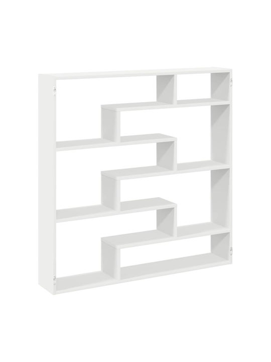 Shelf Wall White 100x18x100cm