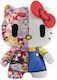 YuMe Toys Jucărie de pluș Hello Kitty Sanrio: Hello Kitty 18 cm.