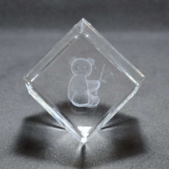 Dekorativer Kristall-Koala 5x5x5cm Pol 5112184