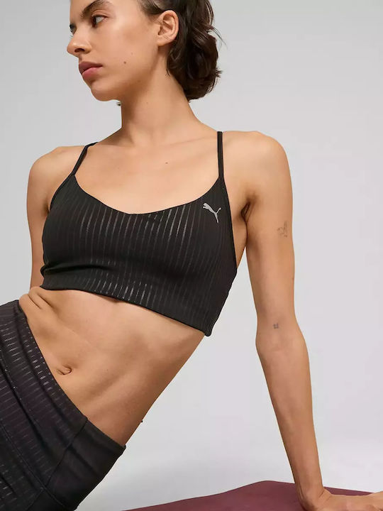 Women's Sports Bra with Removable Padding Black
