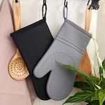 Oven Mitt Silicone Gray 1pcs