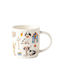 Marva Marva Porzellan Tasse Mit Verschiedene Designs Animals 350ml (Verschiedene Designs)