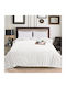 My Home Luxury Sherpa Blanket Single 160x220cm White