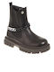 Kids Boots with Zipper Black