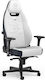 Noblechairs Legend Καρέκλα Gaming Δερματίνης με Ρυθμιζόμενα Μπράτσα Λευκή