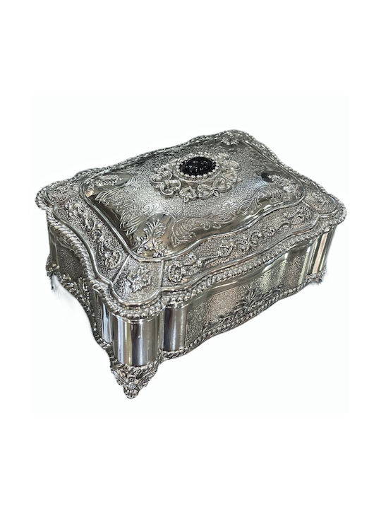 Karvounis Jewellery Box Metal 13x8.2cm