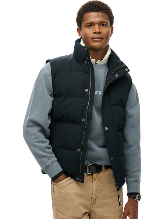 Superdry EVEREST Geci Barbati Fără Mâneci Navy ...