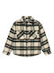 Kids Shirt Long Sleeve Beige