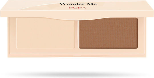 Pupa Wonder Me Natural Sculpt Paletă 001 Ten Deschis 8gr
