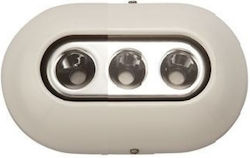 Подводна светлина 3x3W LED синя