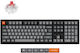 Keychron K10 Max QMK K10M-H1 Tastatură Mecanică De Gaming Fără Fir Cu Comutatoare Keychron Super Red Și Iluminare RGB Limba Tastaturii Engleză SUA