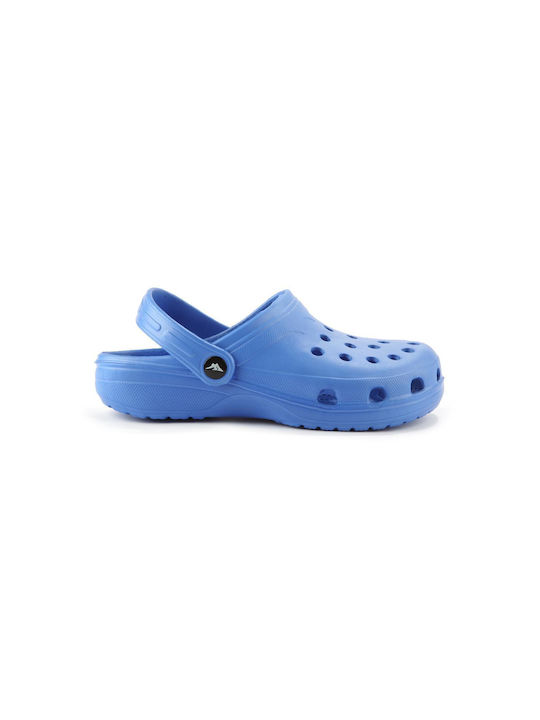 Fshoes Herren Clogs Blau