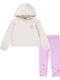 Kinder-Set mit Leggings Winter 2Stück Pink