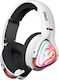 A4Tech Bloody MR720 Naraka Ασύρματο Over Ear Gaming Headset με σύνδεση 3.5mm / Bluetooth / USB Λευκό