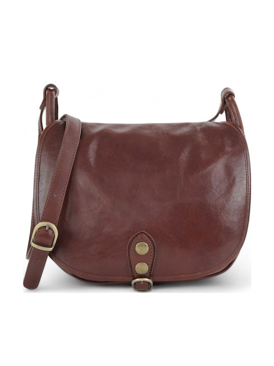 Passaggio Leather Кожена Дамска Чанта През Тяло...