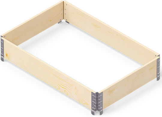 Garden Raised Bed Hydrostab Upyard Wood 120x80 Cm