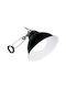 Exo Terra Glow Light Porzellan-Klemmlampe Lichtreflektor Lampen bis zu 100W Durchmesser 14cm Schwarz