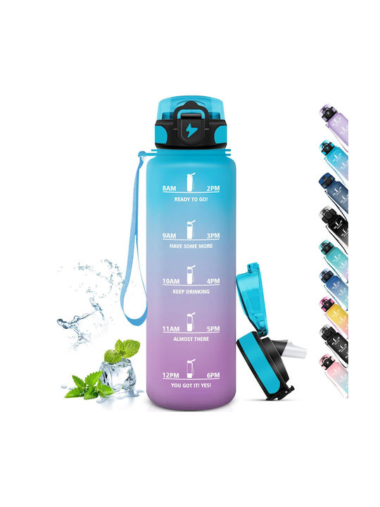 Grsta Water Bottle 1000ml Blue