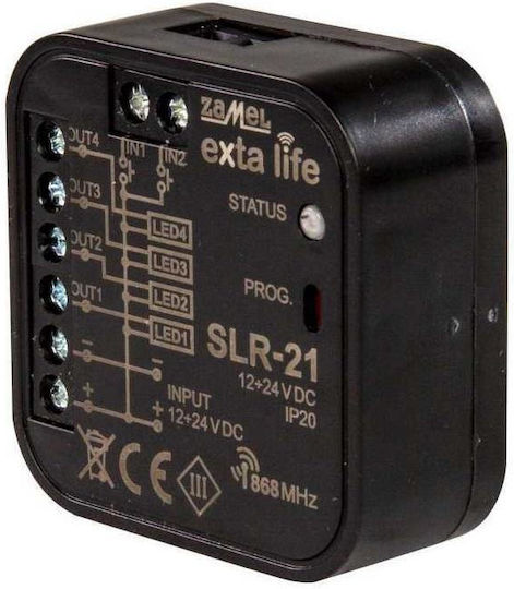 Exta Life Οδηγός Led 4 Καναλιών 12-24v Dc Slr-21