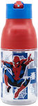 Spiderman Kids Water Bottle Spiderman Plastic Black 420ml