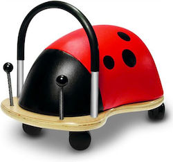 Wheelybug Ladybug Large Ride On Κόκκινο