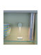 Zafferano Ofelia Table Lamp with White Shade and Base
