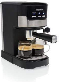 Tristar Μηχανή Espresso 1100W Πίεσης 20bar Μαύρη CM-2278