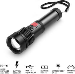 Retlux Wasserdicht Wiederaufladbare Taschenlampe LED 500lm Retlux Wasserdicht Wiederaufladbare Taschenlampe LED 500lm