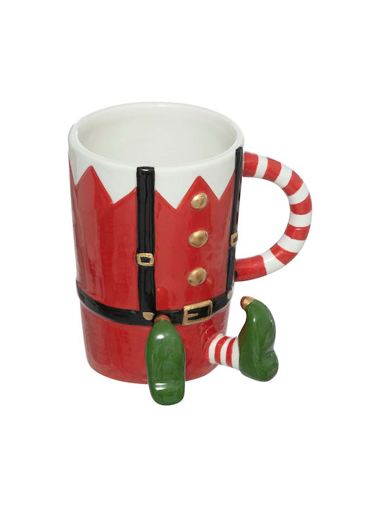 Christmas Mug Red D8cm.