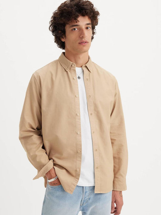 Levi's Authentic Langärmlig Baumwolle Hemd Grap...