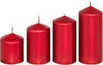 Christmas Red Candle 4pcs