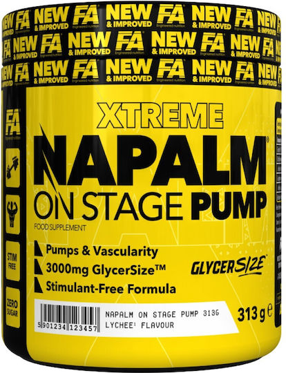 FA Nutrition NAPALM® On Stage Pump 313гр Личи
