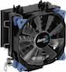 Aerocool Verkho 5 Dark CPU Cooler for Socket AM4/AM5/1200/115x/1700 Blue