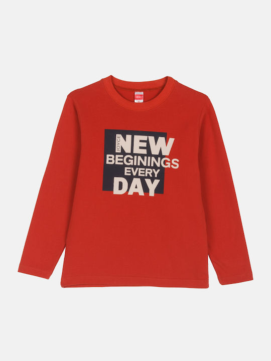 Joyce Kids' Shirt Long Sleeve Paprika