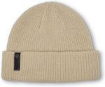 Fox Machinist Beanie Beanie Knitted in Ecru color