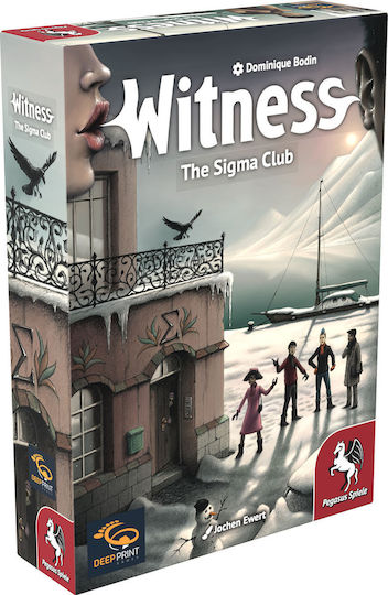 Επιτραπέζιο Παιχνίδι Witness – The Sigma Club για 4 Παίκτες 10+ Ετών (EN) Pegasus Spiele