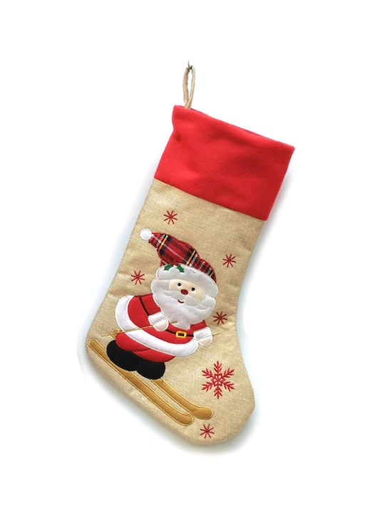 Christmas Decorative Socks Santa Claus L41xW26cm
