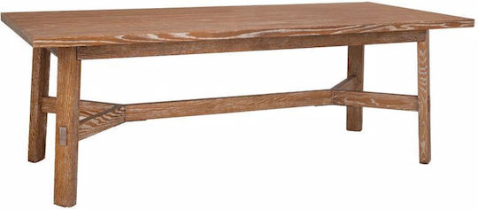 Iliadis Esszimmer- und Küchentisch aus Massivholz 220x100x77cm