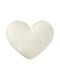 Butlers Sofa-Kissen aus Samt White 30x40cm.