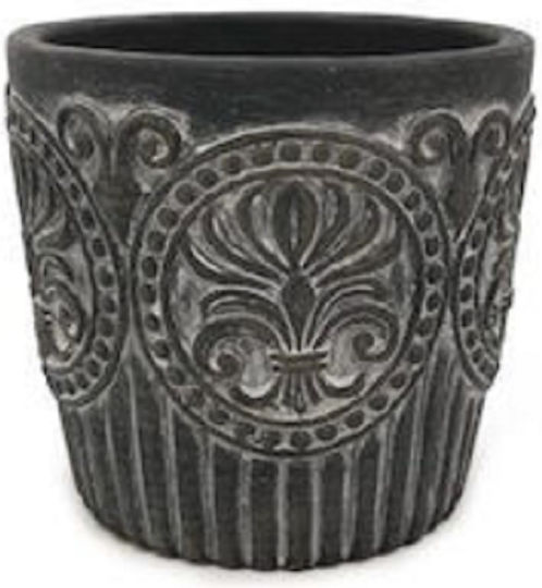 Fankon Flowers Plant Pot Concrete Blue