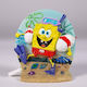 Παιχνιδια Ενυδρειου Penn Plax Spongebob Airstone Μπομπ Σφουγγαρακης Αεροπετρα 7,6 Cm