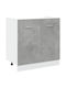 Sink Cabinet Grey 80x46x81.5pcs