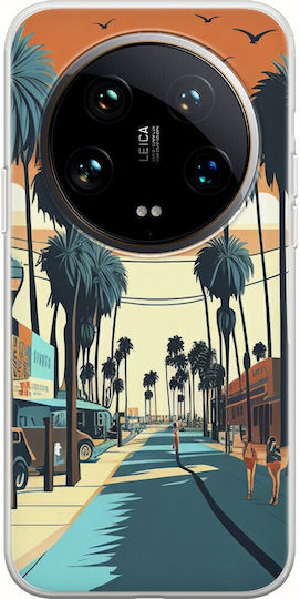 Venice Beach Xiaomi 14 Ultra 5G Silicon Transparent Flexibil TPU