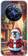 Xmas Animals Penguin Realme 12+ 5g Flexible TPU Transparent Silicone
