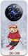 Xmas Bear Ski On Realme 12+ 5g Flexible TPU Transparent Silicone