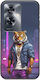 Street Animals Tiger Oneplus Nord N30 Se 5g Black TPU Black Silicone