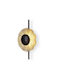 Luma Modern Lamp Wall with Integrated LED and Warm White Light Black-Gold 45cm