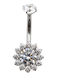 Poco Loco Piercing Barbell Belly Button Made of Titanium